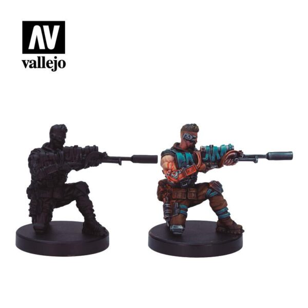Vallejo    AV Vallejo Cyberpunk - Solo Warlock (x8) & Figure - VAL72309 -