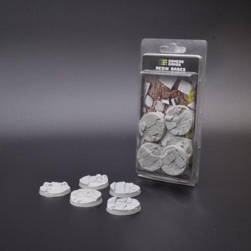 Gamers Grass    Temple Bases Round 40mm (x5) - GGRB-TR40 - 738956789600