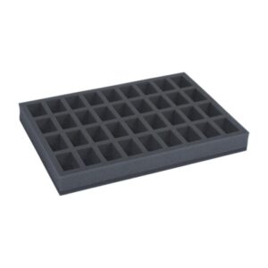Safe and Sound    Full-size foam tray for 36 miniatures on 32mm bases - SAFE-FT-36M - 5907222526736