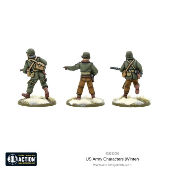 Warlord Games Bolt Action   US Army Characters (Winter) - 403013006 - 5060572500495