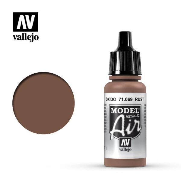 Vallejo    Model Air: Rust Metallic - VAL069 - 8429551710695