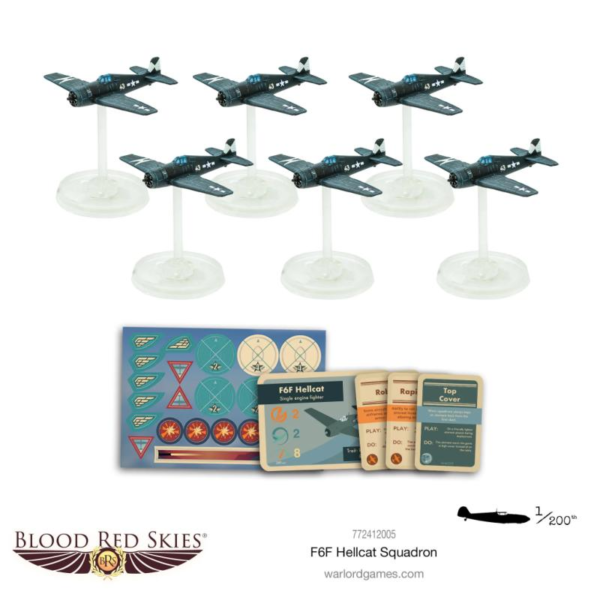 Warlord Games Blood Red Skies   F6F Hellcat squadron - 772412005 -