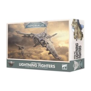 Games Workshop Aeronautica Imperialis   Aeronautica Imperialis: Imperial Navy Lightning Fighters - 99121808004 - 5011921132133