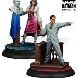 Knight Models Batman Miniature Game   Harvey & Gilda Dent - KM-35DC364 - -