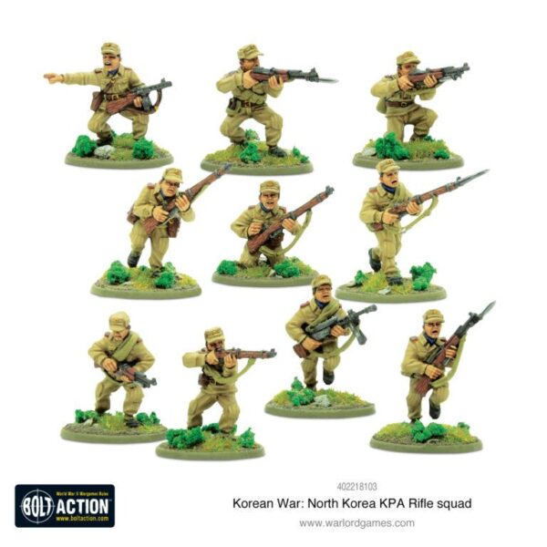 Warlord Games Bolt Action   North Korean KPA Rifle squad - 402218103 - 5060572503724