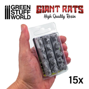 Green Stuff World    GIANT RATS Resin Set - 8435646508696ES - 8435646508696