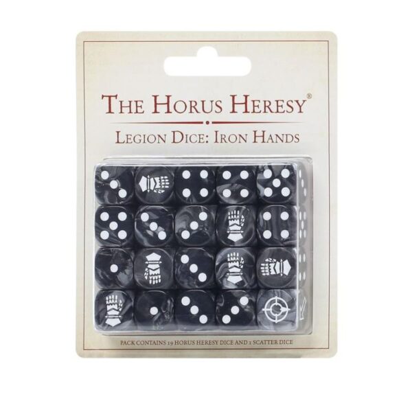 Games Workshop (Direct) The Horus Heresy   Legion Dice – Iron Hands - 99223099010 - 5011921136216