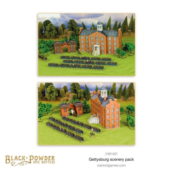 Warlord Games Black Powder Epic Battles   Black Powder Epic Battles: ACW Gettysburg Scenery Pack - 318814001 - 5060572509320