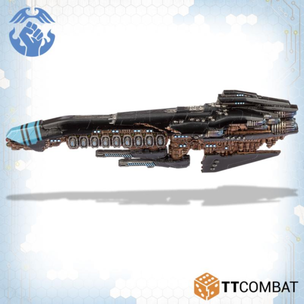 TTCombat Dropfleet Commander   Reistance Phalanx Battlecruiser - TTDFR-RES-004 - 5060570137631