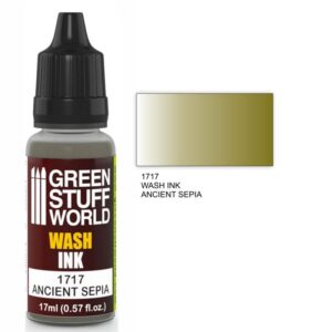 Green Stuff World    Wash Ink ANCIENT SEPIA - 8436574500769ES - 8436574500769