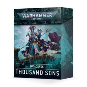Games Workshop Warhammer 40,000   Datacards: Thousand Sons (2021) - 60050102004 - 5011921134458