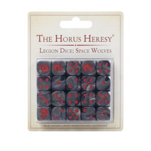 Games Workshop (Direct) The Horus Heresy   Legion Dice – Space Wolves - 99223099006 - 5011921136162