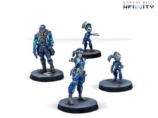 Corvus Belli Infinity   O-12 Support Pack Specialized Support Unit Lambda - 282006-0832 - 2820060008321