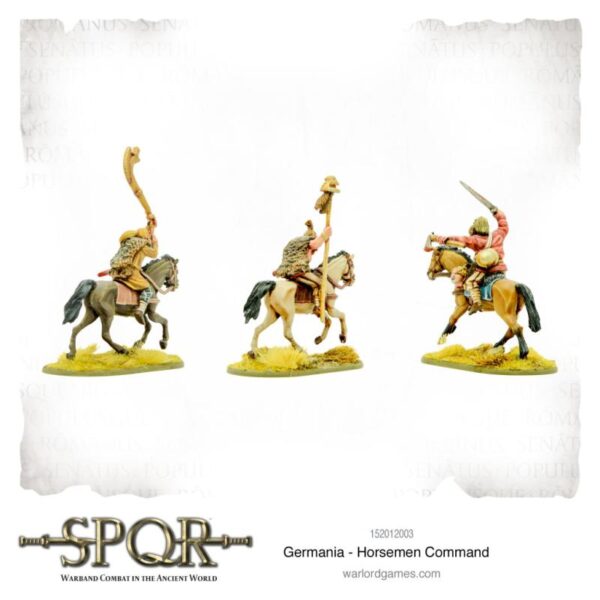 Warlord Games SPQR   SPQR: Germania Horsemen Command - 152012003 - 5060572505322