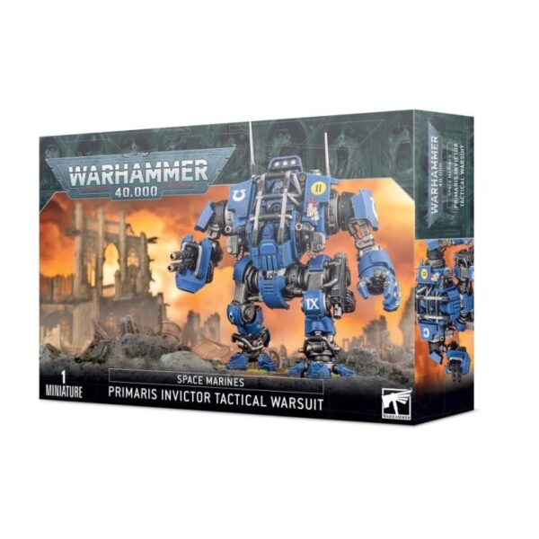 Games Workshop Warhammer 40,000   Space Marines: Primaris Invictor Tactical Warsuit - 99120101326 - 5011921142552