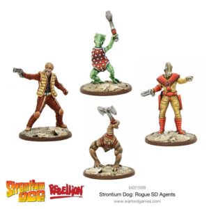 Warlord Games Strontium Dog   Strontium Dog: Rogue SD Agents - 642215008 - 5060572500921