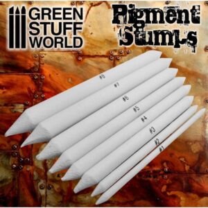 Green Stuff World    Set 8x Pigment Blending Stumps - 8436574500493ES - 8436574500493