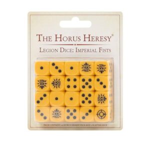 Games Workshop (Direct) The Horus Heresy   Legion Dice – Imperial Fists - 99223099007 - 5011921136179