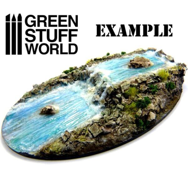 Green Stuff World    River Water Textured Plasticard Sheet - 8436554363933ES - 8436554363933