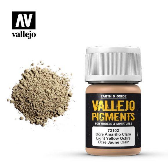 Vallejo    Vallejo Pigment - Light Yellow Ocre - VAL73102 - 8429551731027