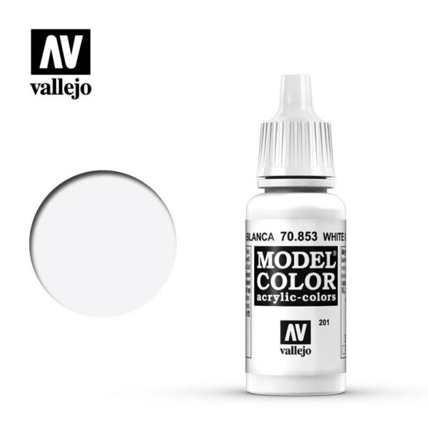 Vallejo    Model Color: White Glaze - VAL853 - 8429551708531