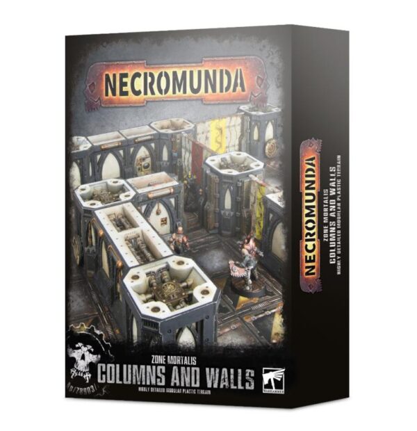 Games Workshop Necromunda   Necromunda: Zone Mortalis Columns & Walls - 99120599014 - 5011921131402