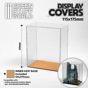 Green Stuff World    Acrylic Display Covers 115x175mm (22cm high) - 8435646506951ES - 8435646506951