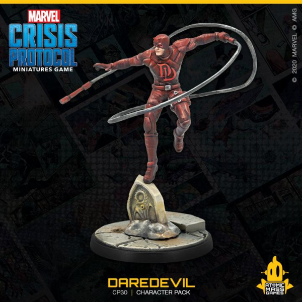 Atomic Mass Marvel Crisis Protocol   Marvel Crisis Protocol: Bullseye and Daredevil - CP30 - 841333109325