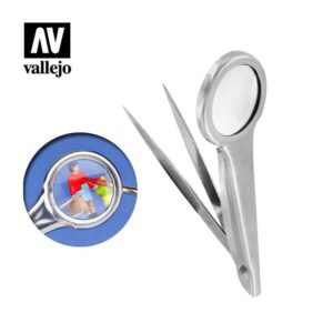 Vallejo    AV Vallejo Tools - Magnifier Tweezers - VALT12001 - 8429551930307