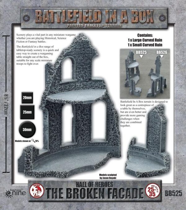 Gale Force Nine    Gothic Battlefields: The Broken Facade - BB525 - 9420020216549