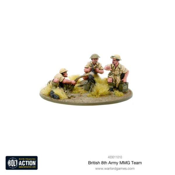 Warlord Games Bolt Action   8th Army MMG Team - 403011010 - 5060572500976