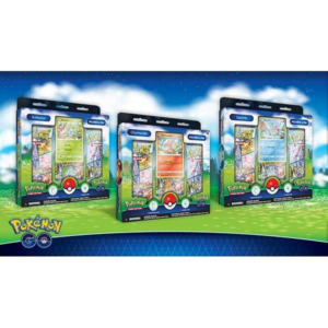 Pokemon Pokemon - Trading Card Game   Pokemon TCG: Pokemon GO Pin Collection Bulbasaur, Charmander or Squirtle - POK86081 - 820650850813