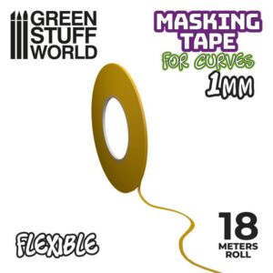 Green Stuff World    Flexible Masking Tape - 1mm - 8435646504216ES - 8435646504216