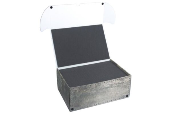 Safe and Sound    Combi BOX with  two raster foam trays - 100 mm deep & 25mm deep - SAFE-C-R100R25MM - 5907222526248