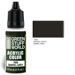 Green Stuff World    Acrylic Color BARREL GREY - 8436574502411ES - 8436574502411