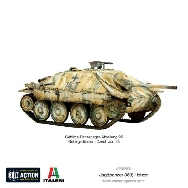 Warlord Games Bolt Action   German Hetzer Jagdpanzer 38(t) Tank Hunter - 402012020 - 5060393709268