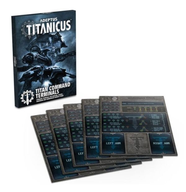 Games Workshop (Direct) Adeptus Titanicus   Adeptus Titanicus: Titan Command Terminals - 60220399017 - 5011921137367