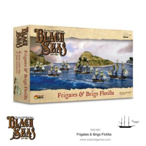 Warlord Games Black Seas   Black Seas: Frigates & Brigs Flotilla (1770-1830) - 792010001 - 5060572505131