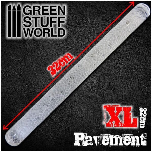 Green Stuff World    MEGA Rolling Pin PAVEMENT - 8436554364763ES - 8436554364763