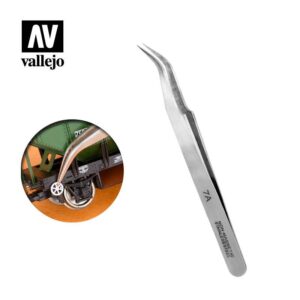 Vallejo    AV Vallejo Tools - #7 Stainless Steel Tweezers - VALT12004 - 8429551930338