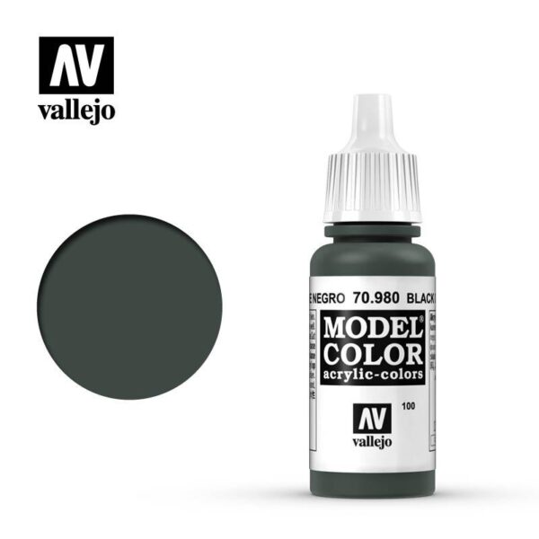 Vallejo    Model Color: Black Green - VAL980 - 8429551709804