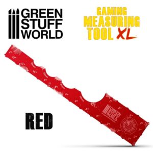 Green Stuff World    Gaming Measuring Tool - Red 12 inches - 8435646506081ES - 8435646506081
