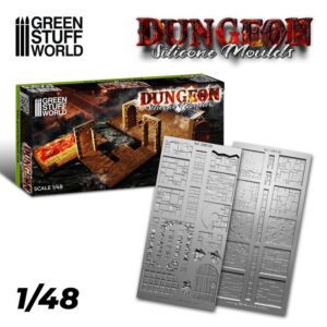 Green Stuff World    Dungeon Silicone mould - 8436574507423ES - 8436574507423