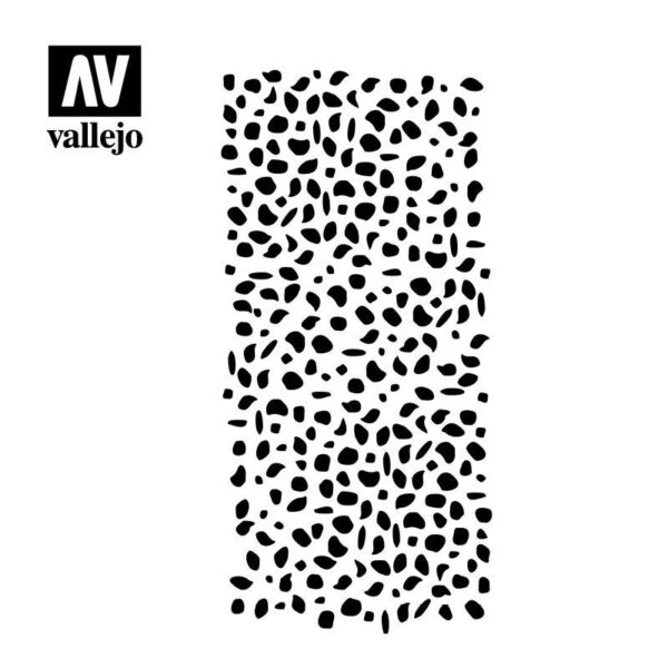 Vallejo    AV Vallejo Stencils - 1:32 Luftwaffe WWII Spots Camo - VALST-CAM002 - 8429551986472