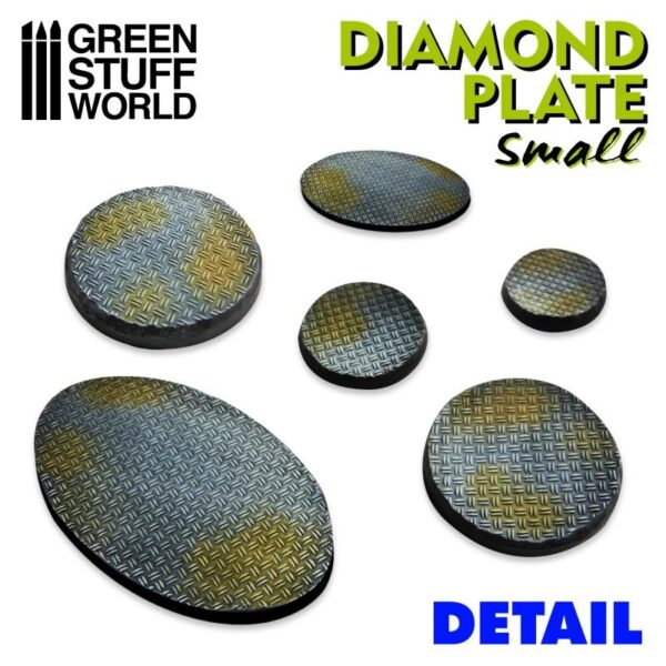 Green Stuff World    Rolling Pin SMALL DIAMOND PLATE - 8436574508697ES - 8436574508697