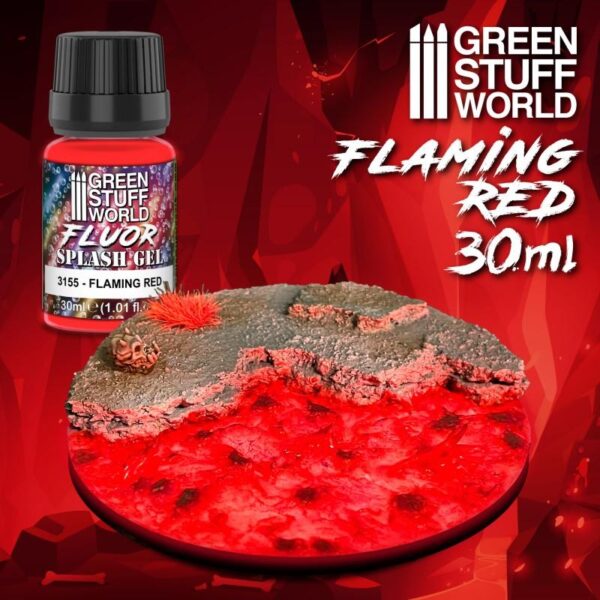Green Stuff World    Splash Gel - Flaming Red - 8435646505152ES - 8435646505152