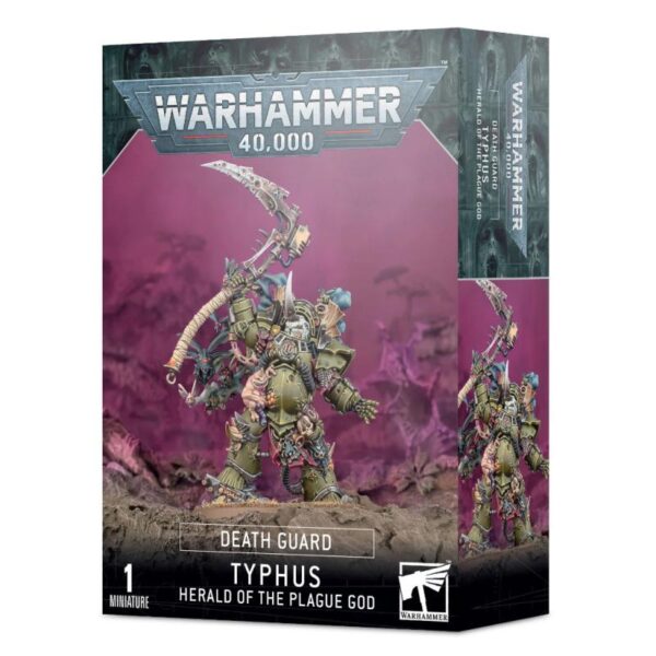 Games Workshop Warhammer 40,000   Death Guard: Typhus, Herald of the Plague God - 99120102126 - 5011921153558