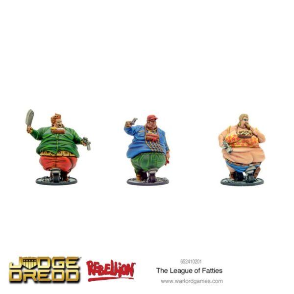 Warlord Games Judge Dredd   Judge Dredd: The League of Fatties - 652410201 - 5060572503342