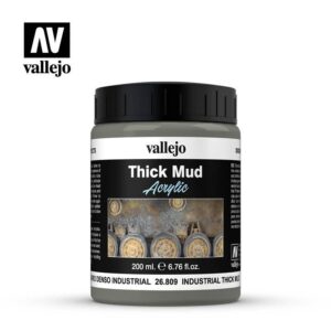 Vallejo    Vallejo Weathering Effects 200ml - Industrial Thick Mud - VAL26809 - 8429551268097