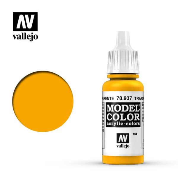 Vallejo    Model Color: Transparent Yellow - VAL937 - 8429551709378
